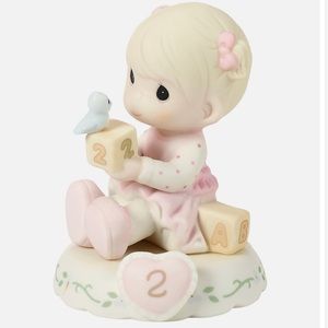 Vintage Precious Moments Age 2 Growing in Grace Blonde (1994)